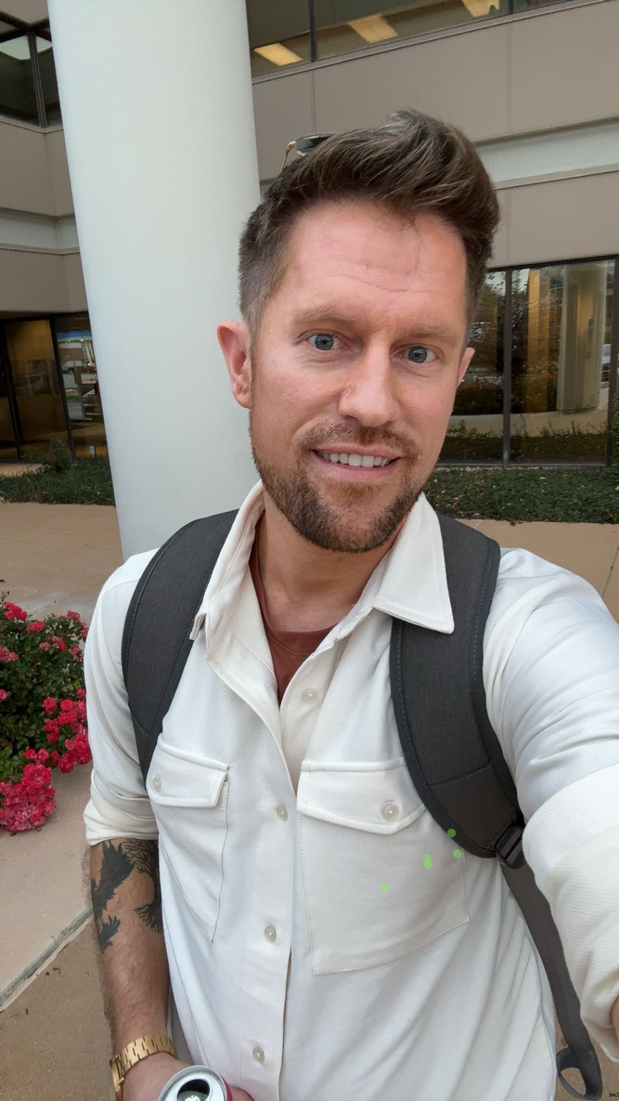 Brent Slater at the recording studio